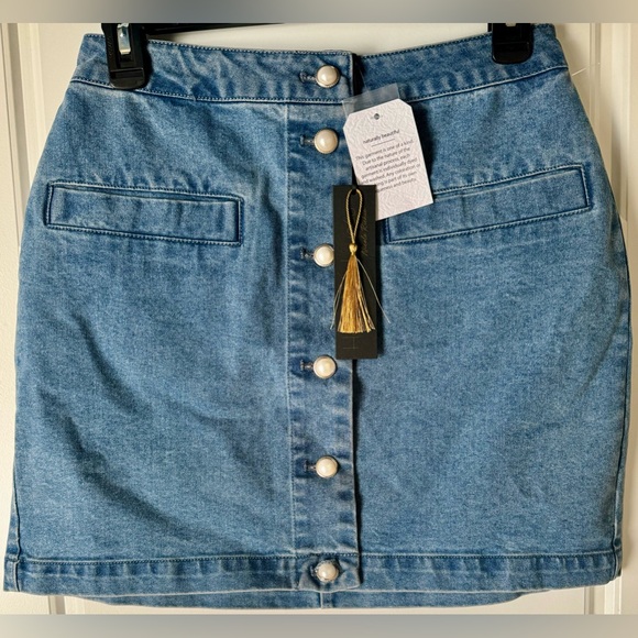 House of Harlow 1960 Denim Jean Outfit Set - Picture 3 of 4